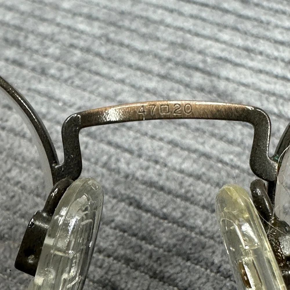 Esprit 9080 Oval Y2K Eyeglasses Bronze Metal Frames 47-20-140 Color 065 Vintage